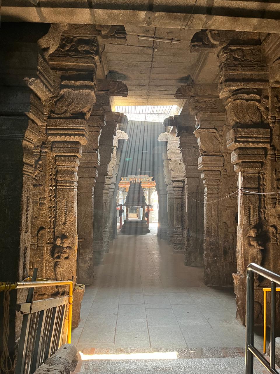 Trivikrama Perumal Temple - In front of Thaayar Sannidhi