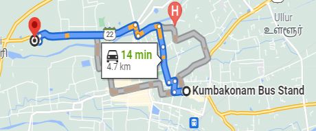 Kottaiyur map