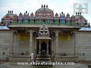 View after passing through the gopuram entrance