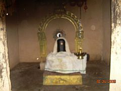 Shiva Linga in the prakara